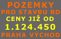 Pozemky pro RD srpen 2010